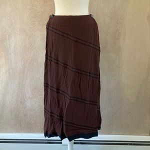 Neesh Burgundy Skirt